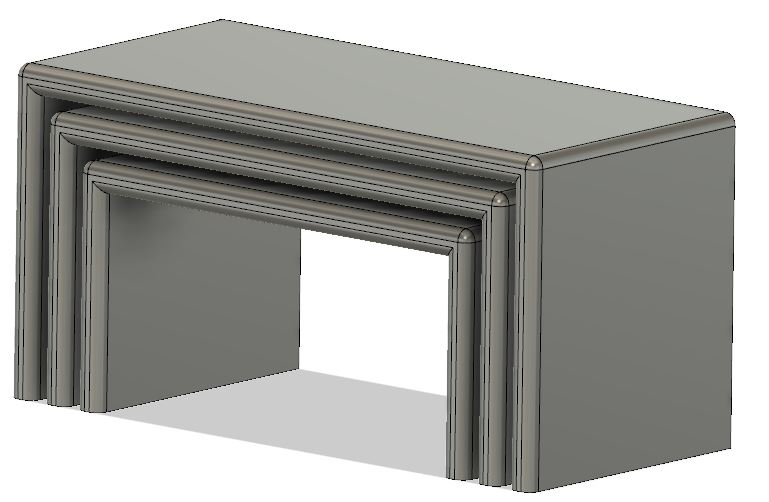 Stackable Shelves Shelf Set for Displays