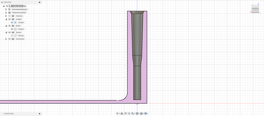 PTFE End Cap - TPU - Longer Version