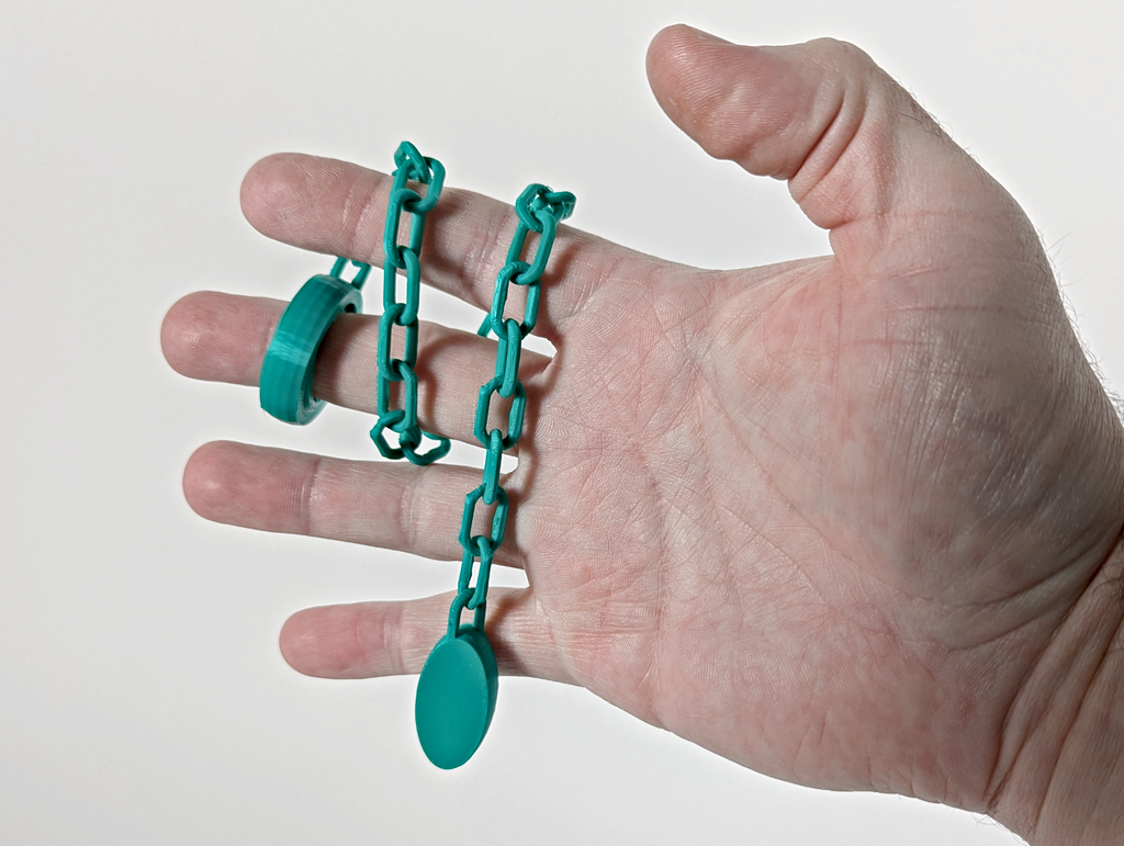 Chain-Link Fidget Spinner