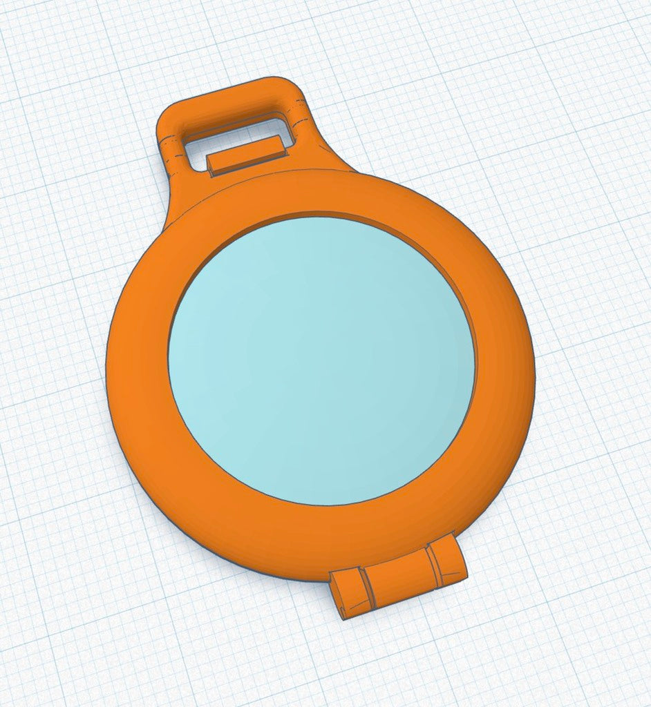 *Apple AirTag Keyring Case Print in Place