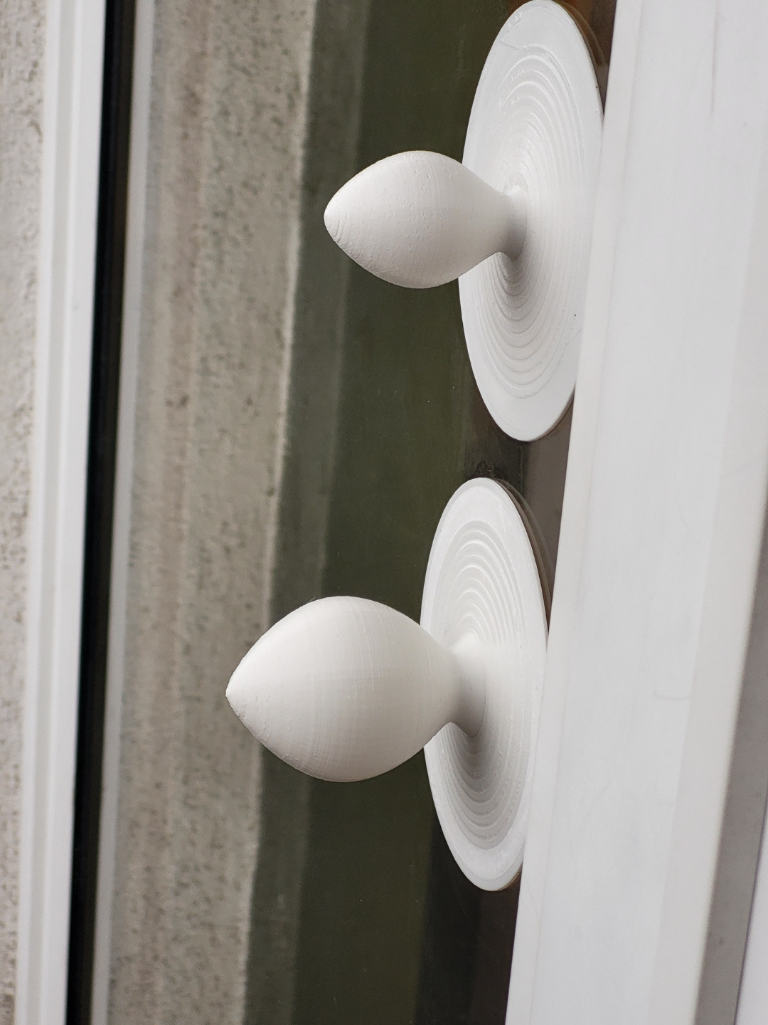 suction balcony door knob