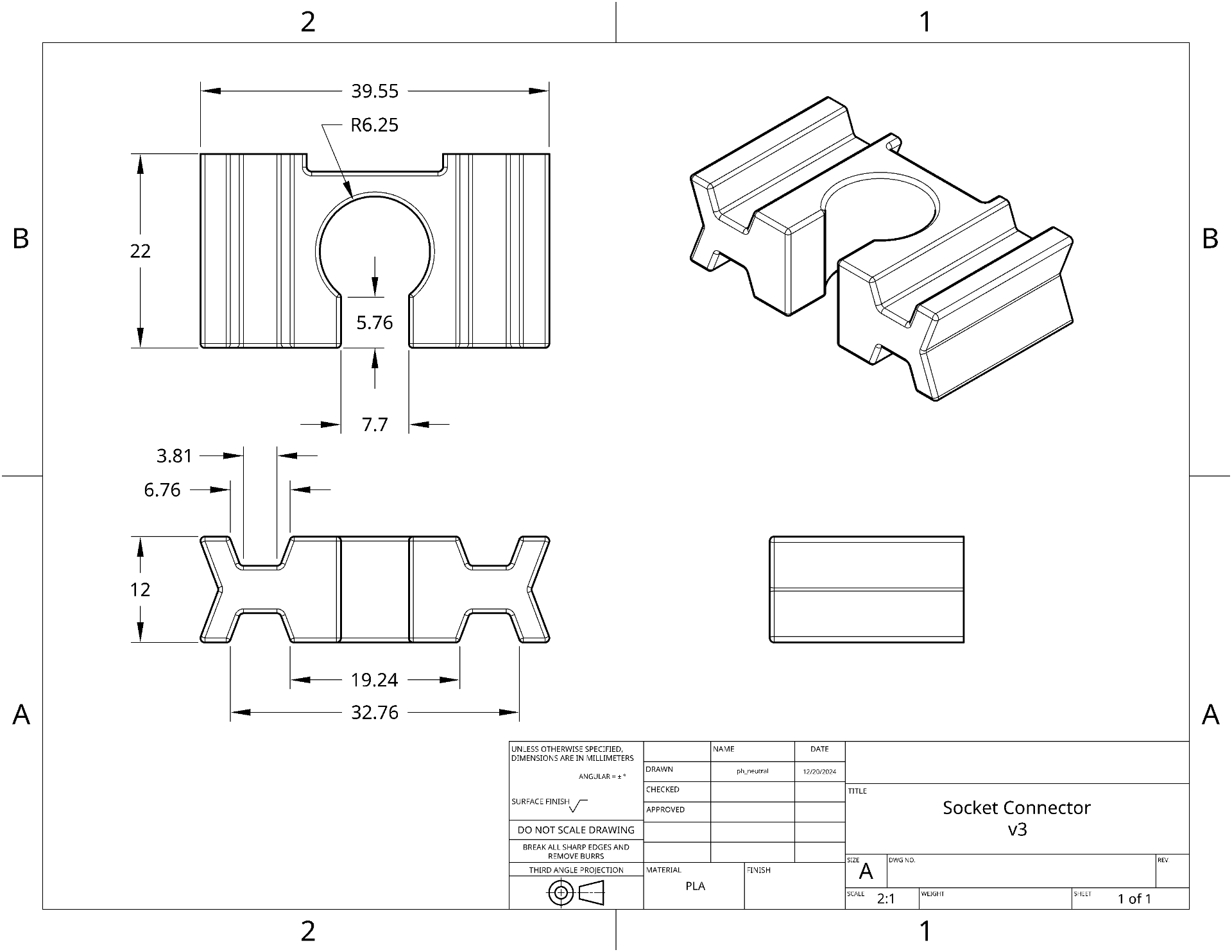 Three Way Switch (Brio/Ikea compatible)