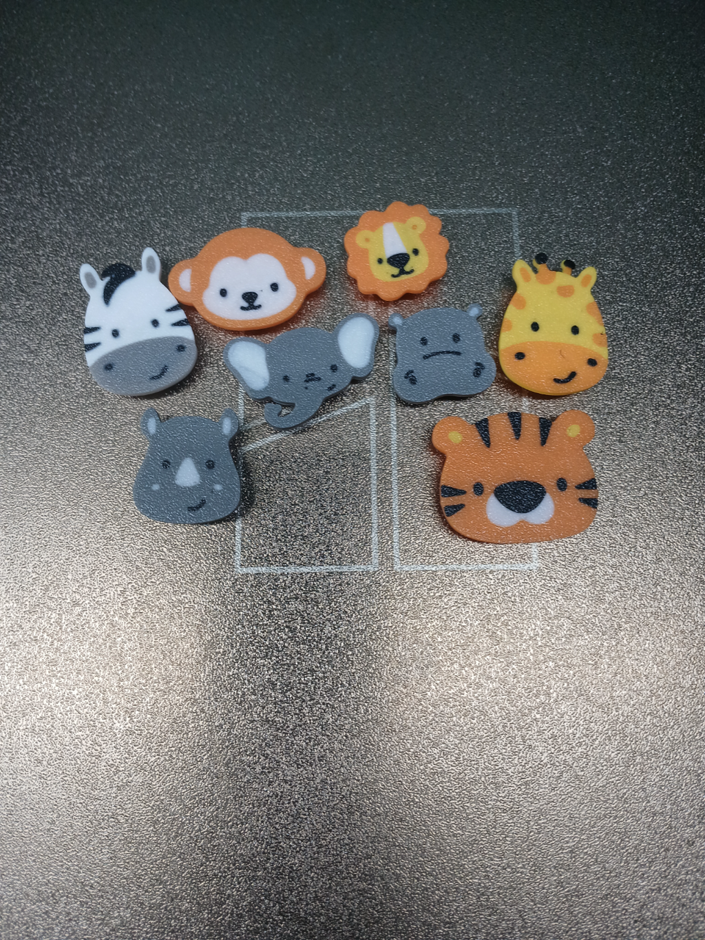 Adorable Safari Animal Croc Charms