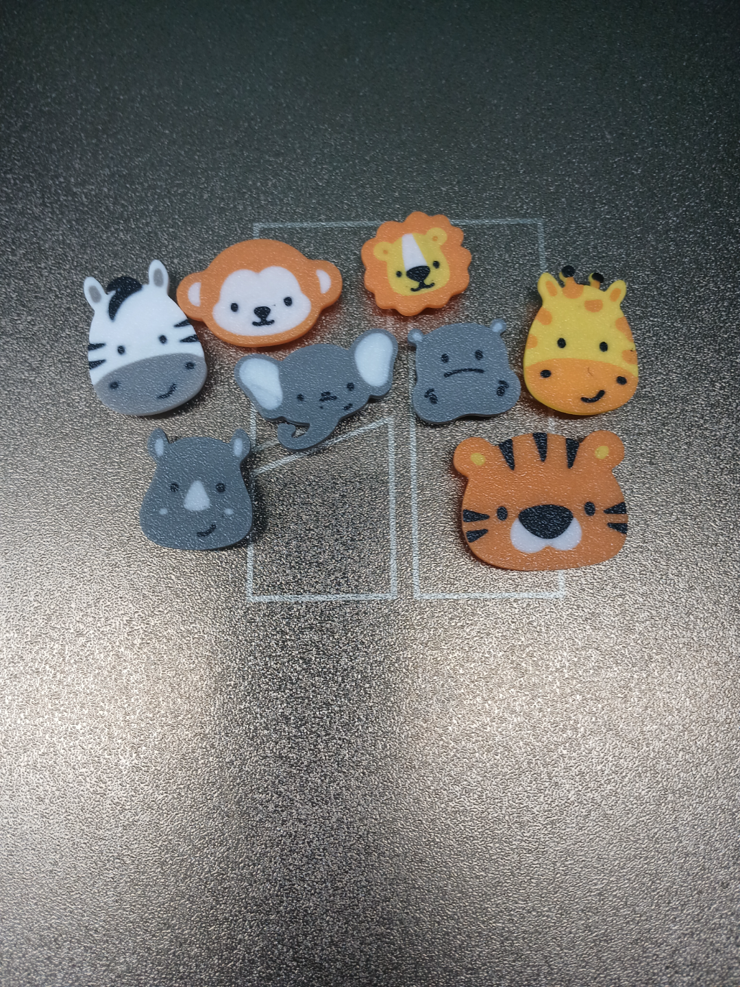 Adorable Safari Animal Croc Charms