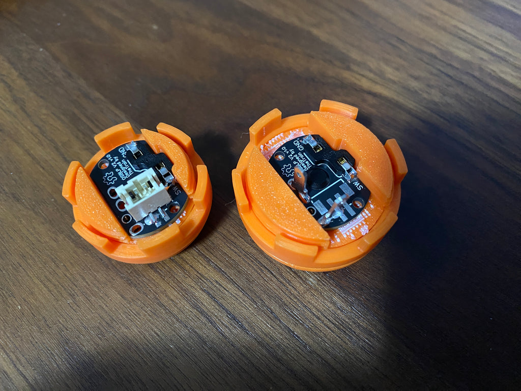 OSBMX v2 - Open Source Button LP v2 - 24mm + 30mm