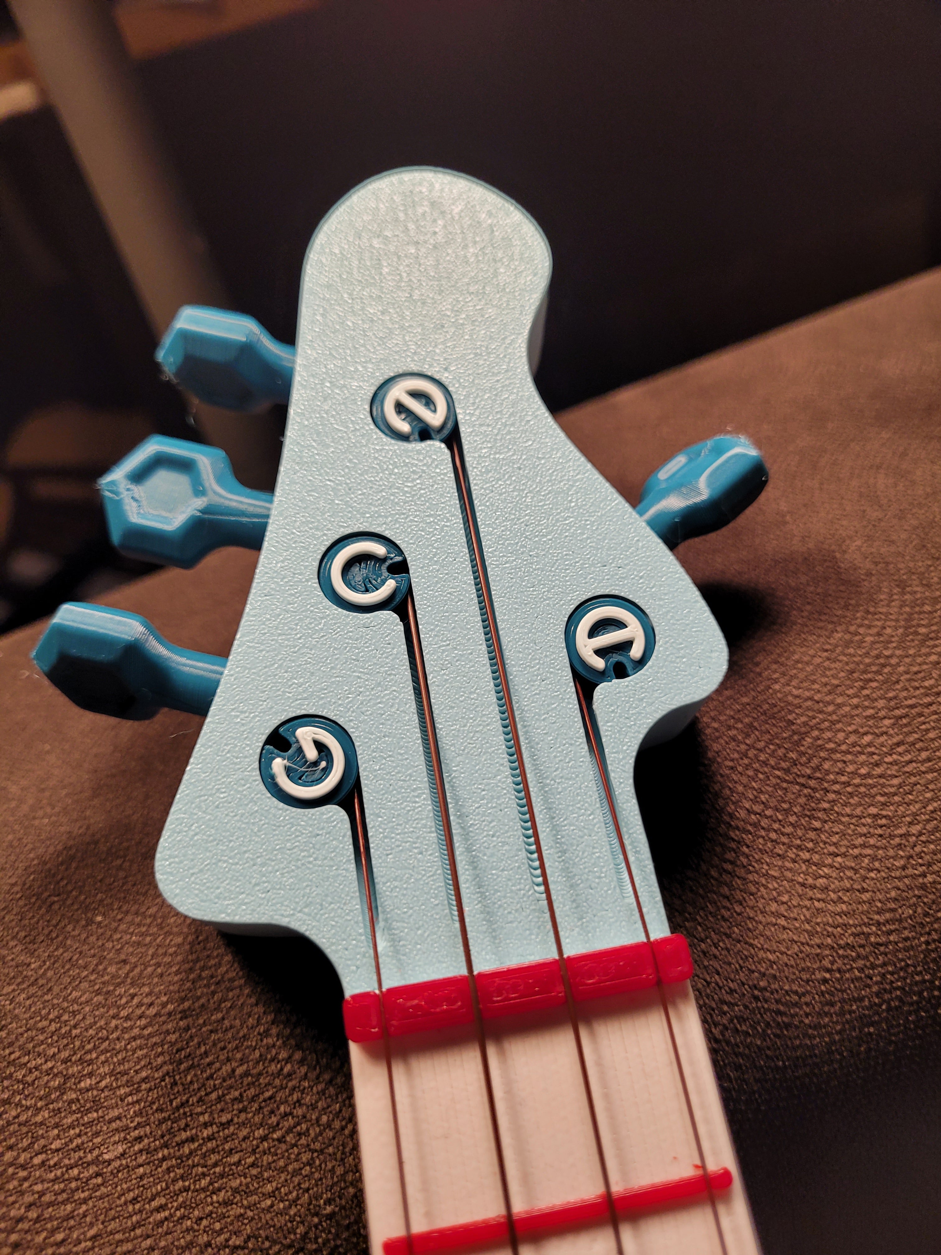 Hex ukulele - fully printable soprano
