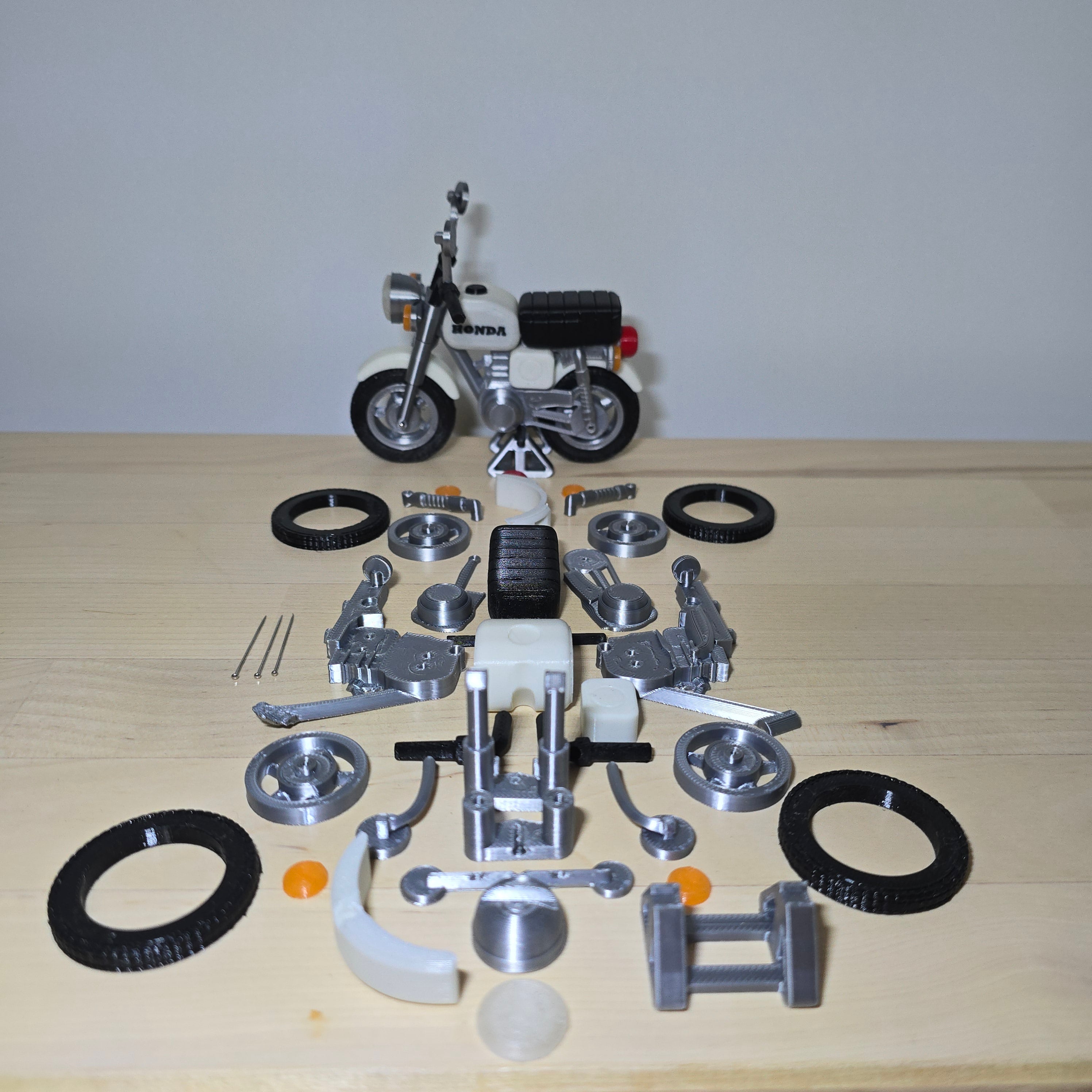 Honda Z50J – Inspired 3D Printable Mini Model