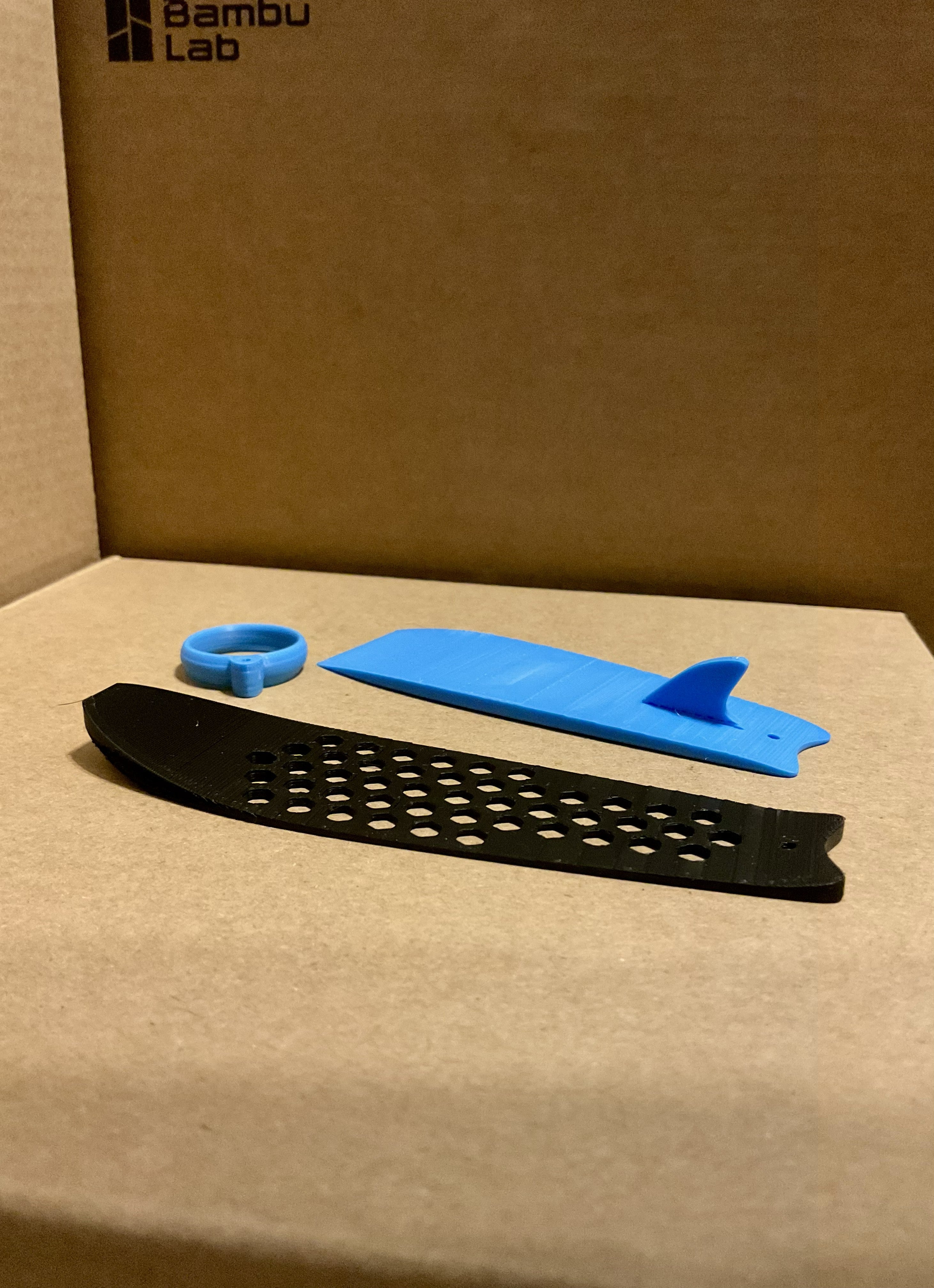 Totally Tubular Finger Surfboard