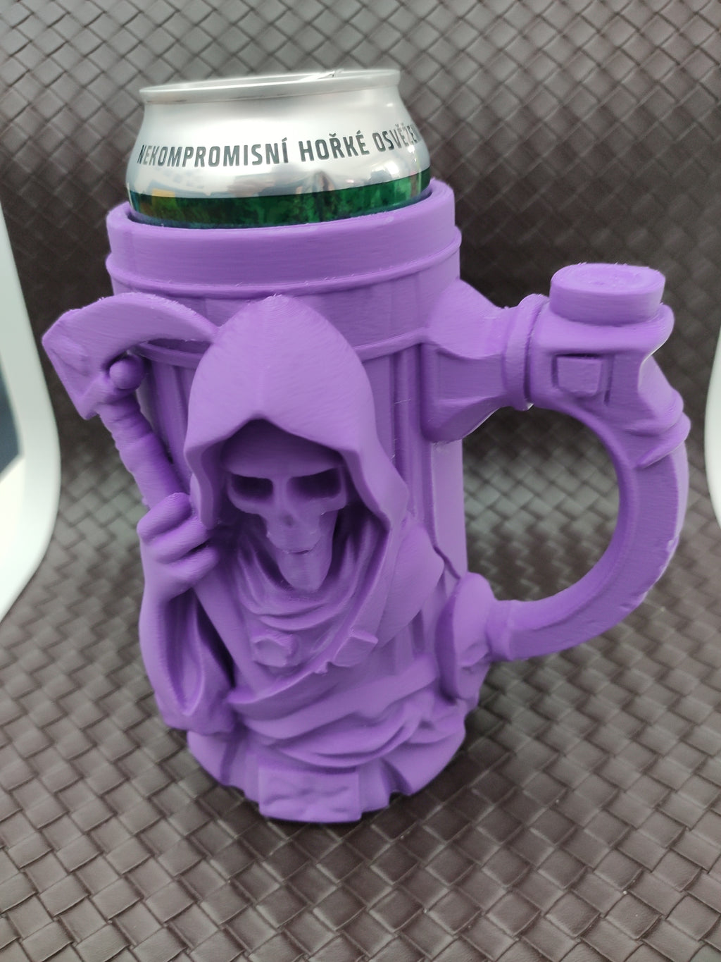 Grim Reaper Can Holder (0.5L+12oz Cans) - Beer mug