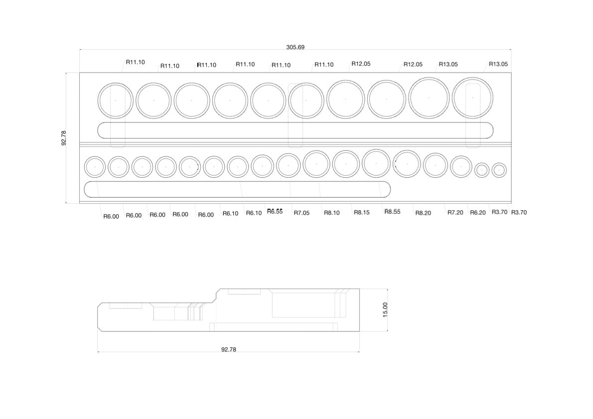 Multiboard Ablage für Steckschlüssel