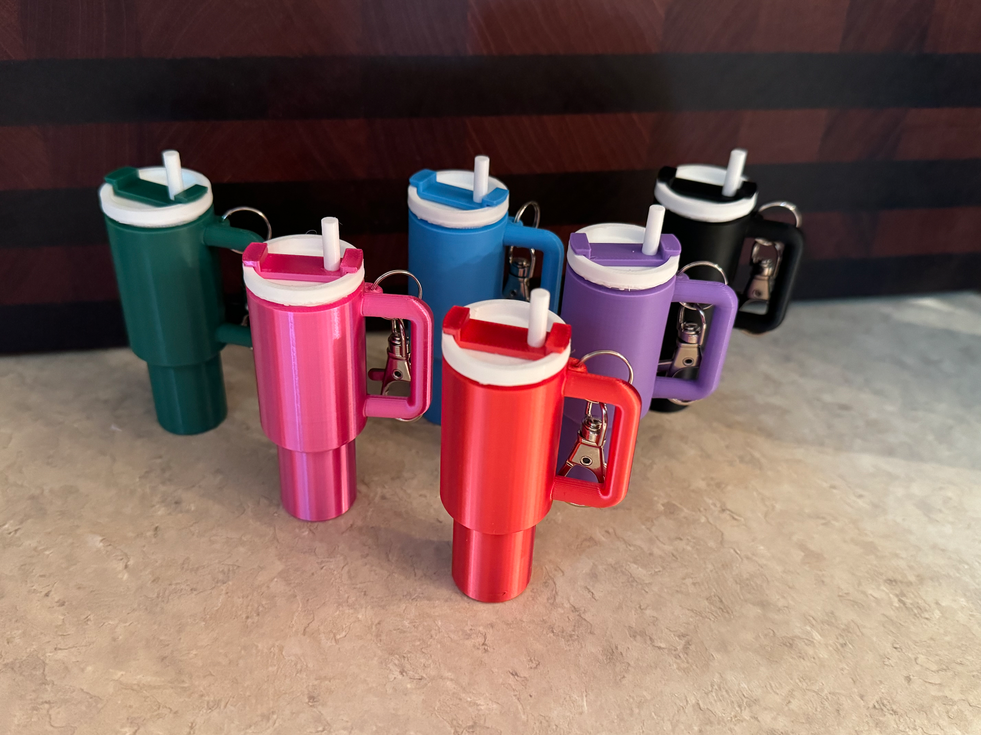Tumbler keychain - Stanley version, *updated