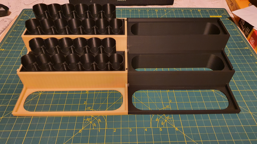 Table Top Paint Rack