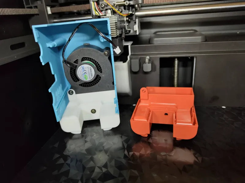 Anycubic Kobra S1 Hotend Cover + Fan Duct WIP