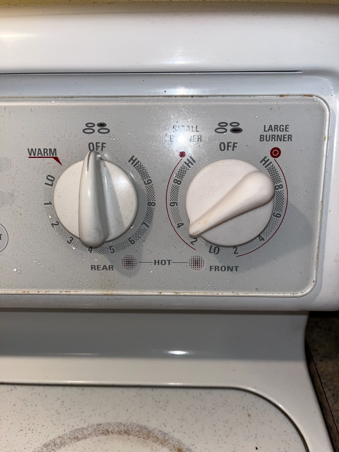 GE Spectra Stove Knob