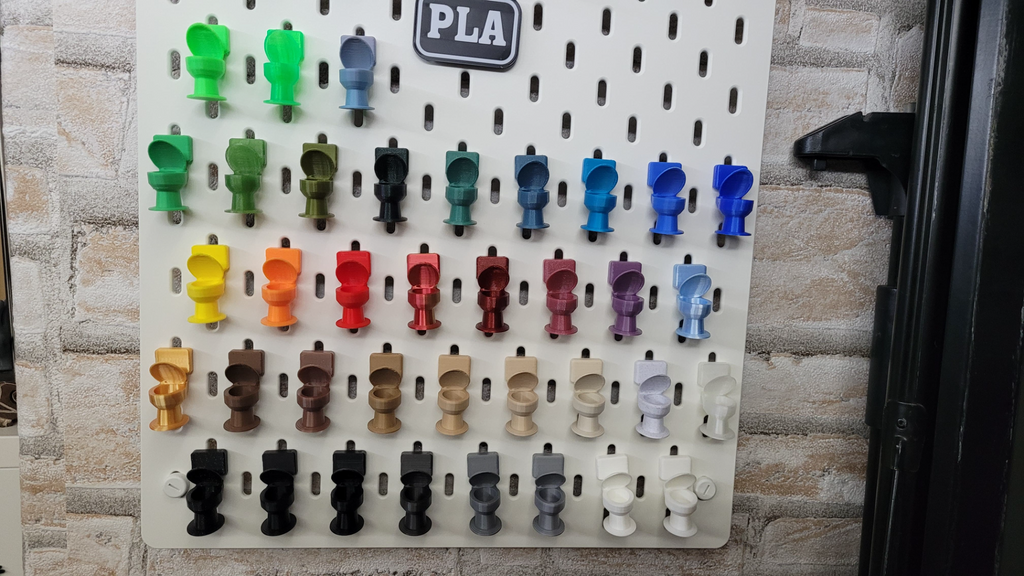 Klo´nchy für IKEA Skadis Wand