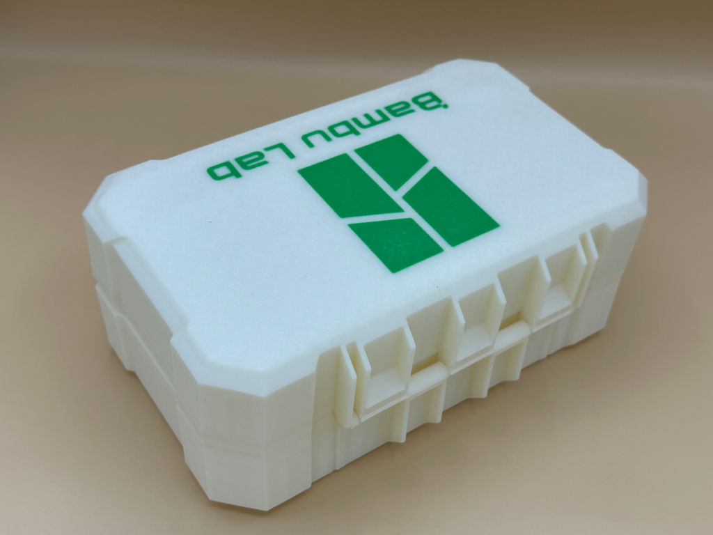 "Print-in-place" Bambu Lab Bento Box / Brotdose Easy and Customizable Storage