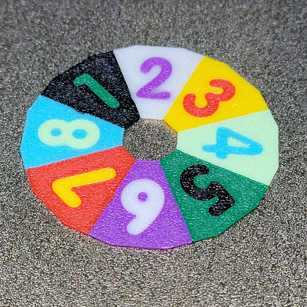 AMS 8 Color Test Chip