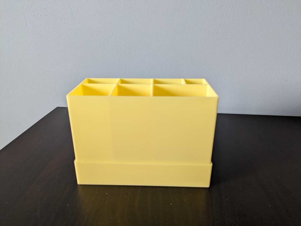 Customizable Toothbrush Holder with drip tray