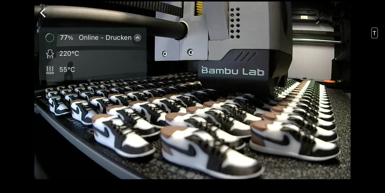 Jordan 1 Retro High Dark Mocha Keychain