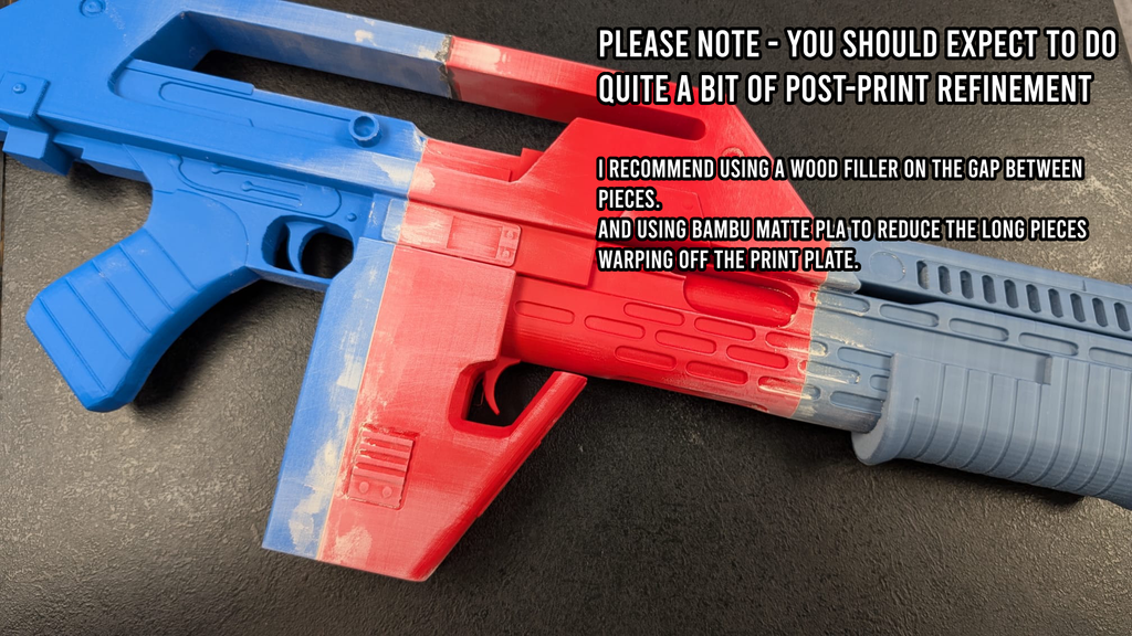 Aliens M41A Pulse Rifle - Full Size