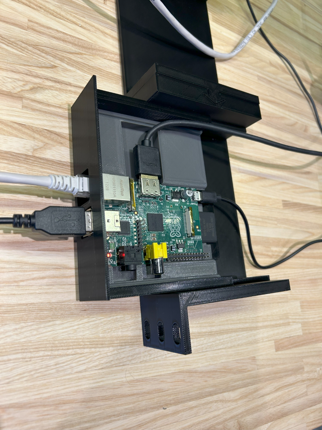 Raspberry Pi 3b Rev 1 Insert for RackMod 1U Slide