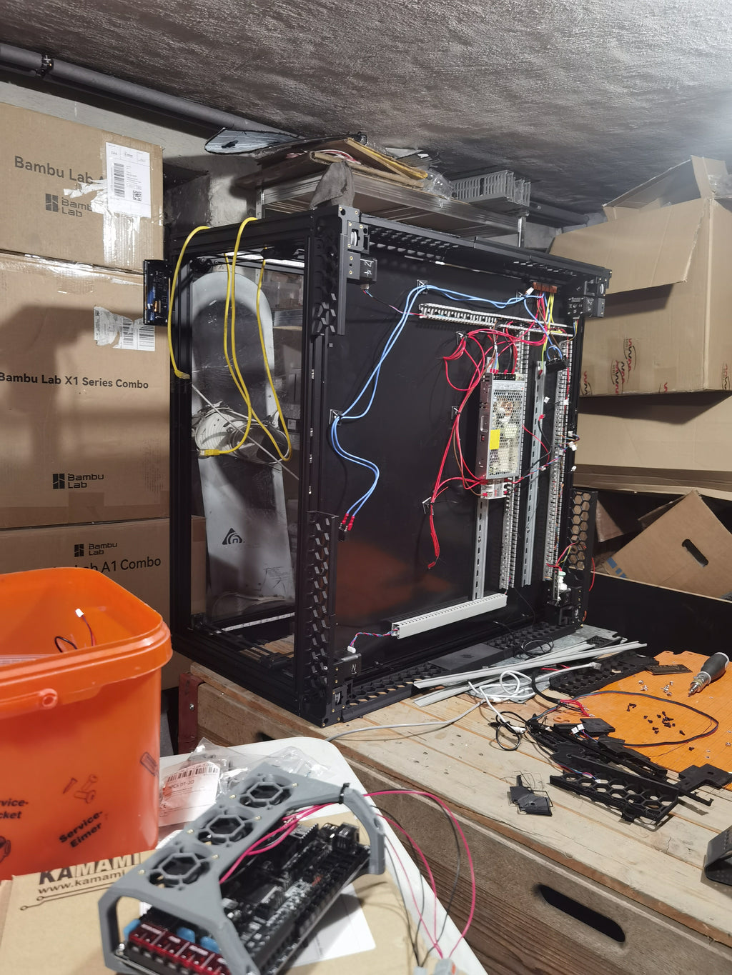 Octopus Cooling & Mount Din Mount BigTreeTech