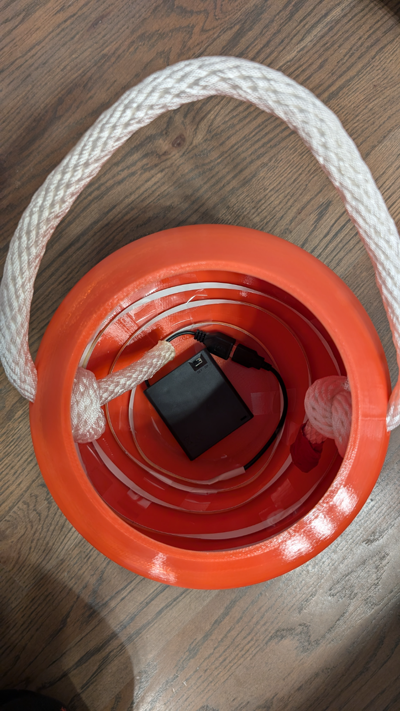 Inside Out memory orb Halloween basket