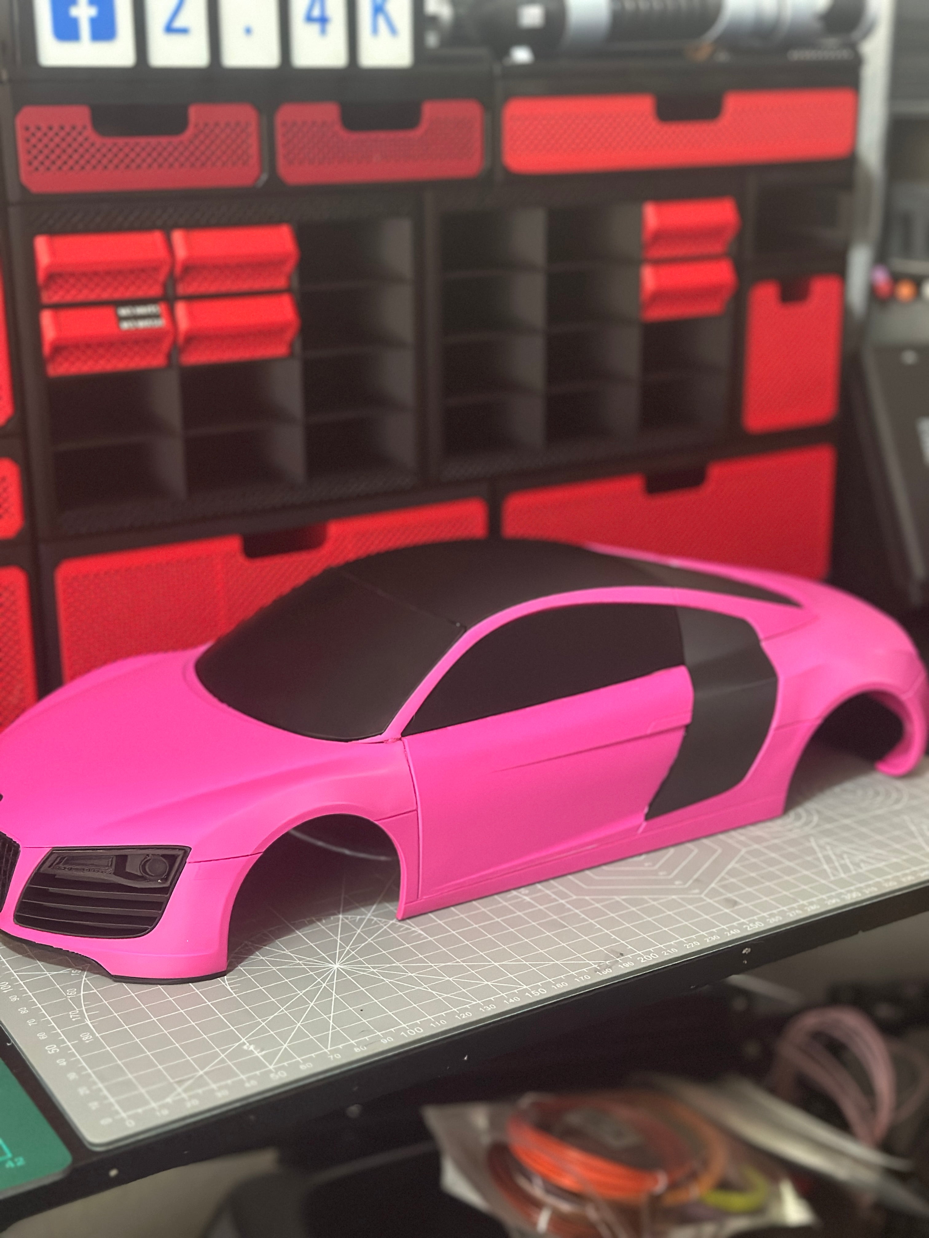 1/10 Audi R8 RC Shell