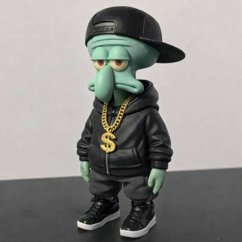 Squidward drip urban edition (spongebob)