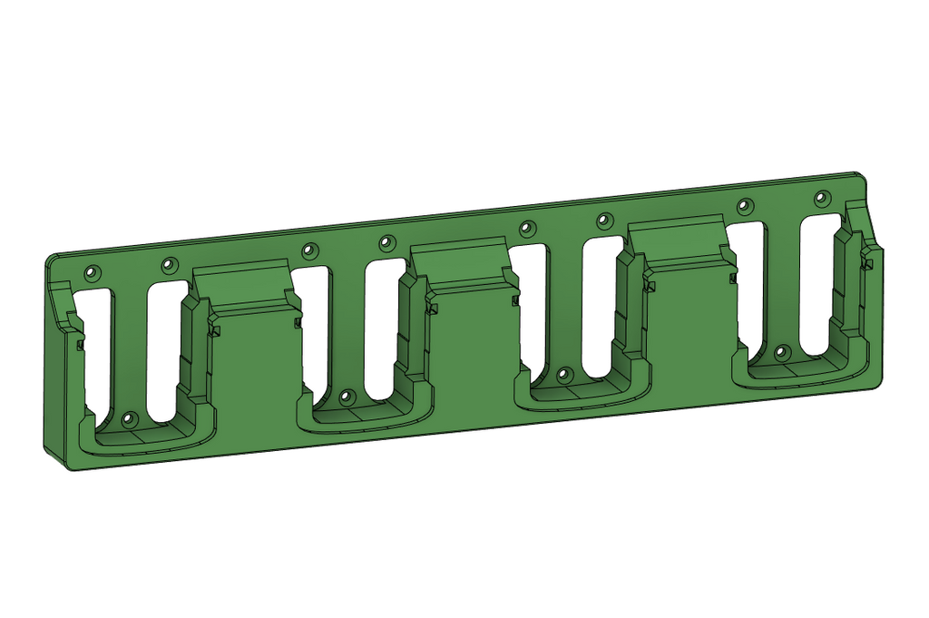 Hitachi Battery Rack 18v 1, 2, 3 and 4 Bays