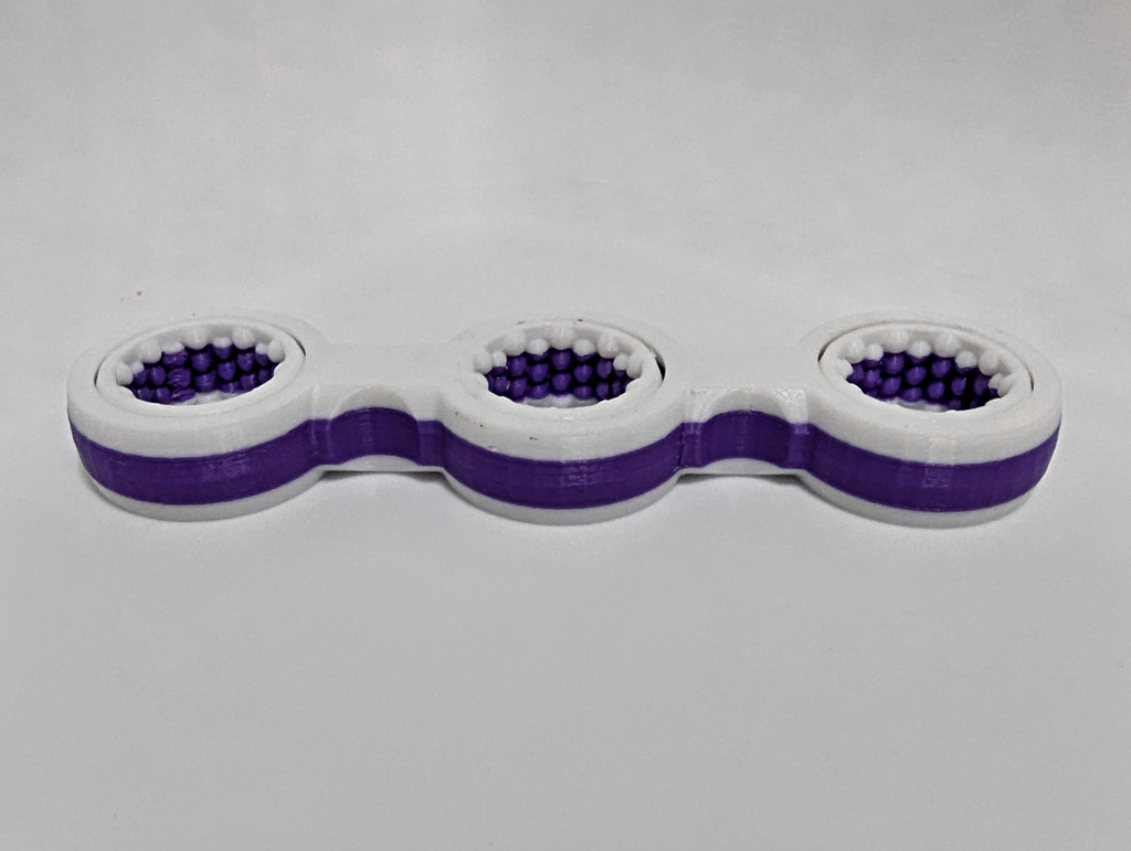 Triple Spinner Fidget Toy