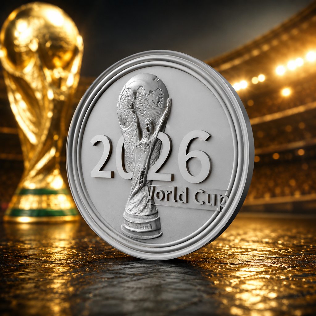 2026 World Cup Commemorative Coin| Easy 3D Print