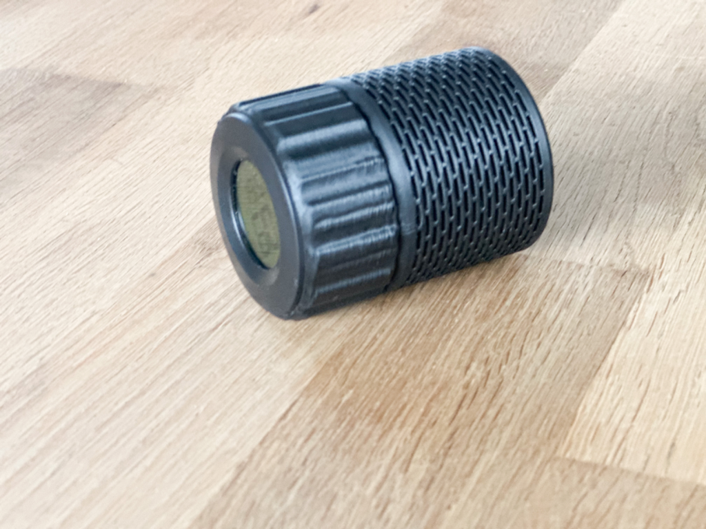 Silica Gel Spool Container + Hygrometer Cap