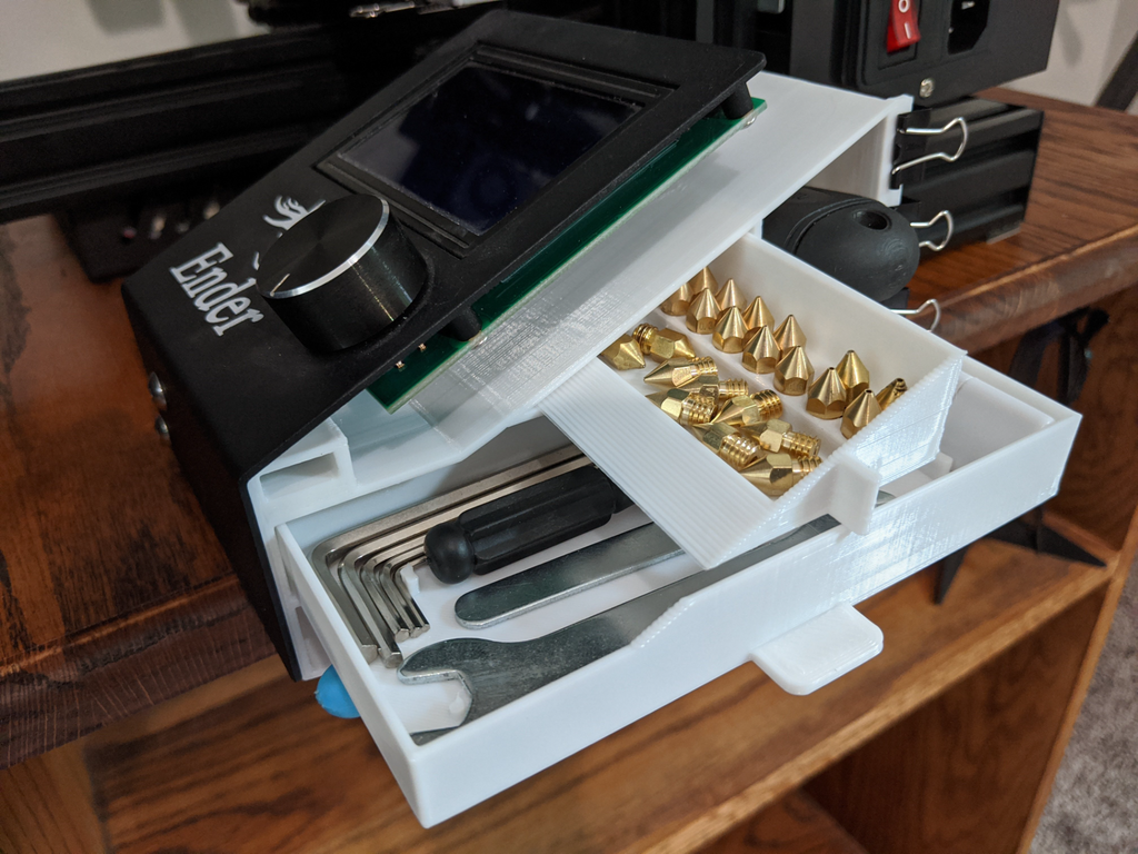 Cajon Herramientas Ender 3 / Ender 3 Tool Drawer