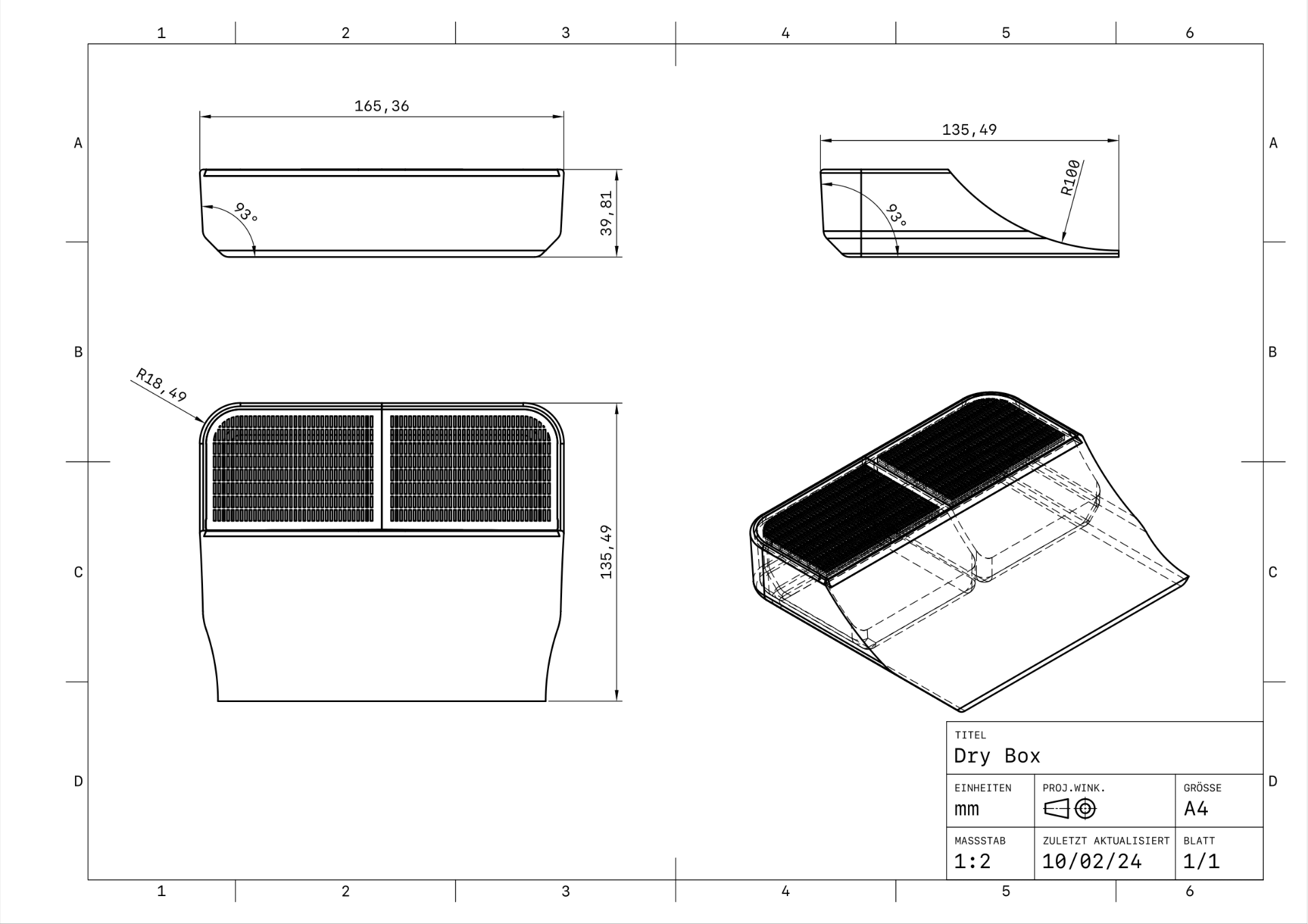 Dry Box for IKEA 365+ Food Container