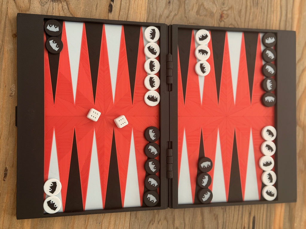 Backgammon Checkers - Lux Kit (Pennies inside)