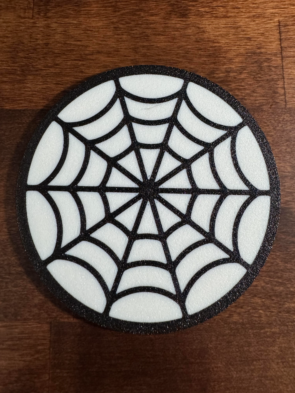Monochromatic Halloween Coaster Set