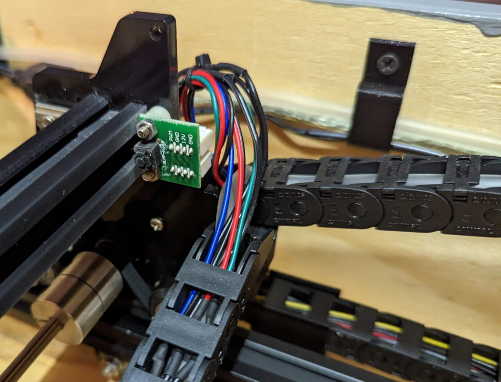 Ortur Laser Master 2 Drag Chain Mounts