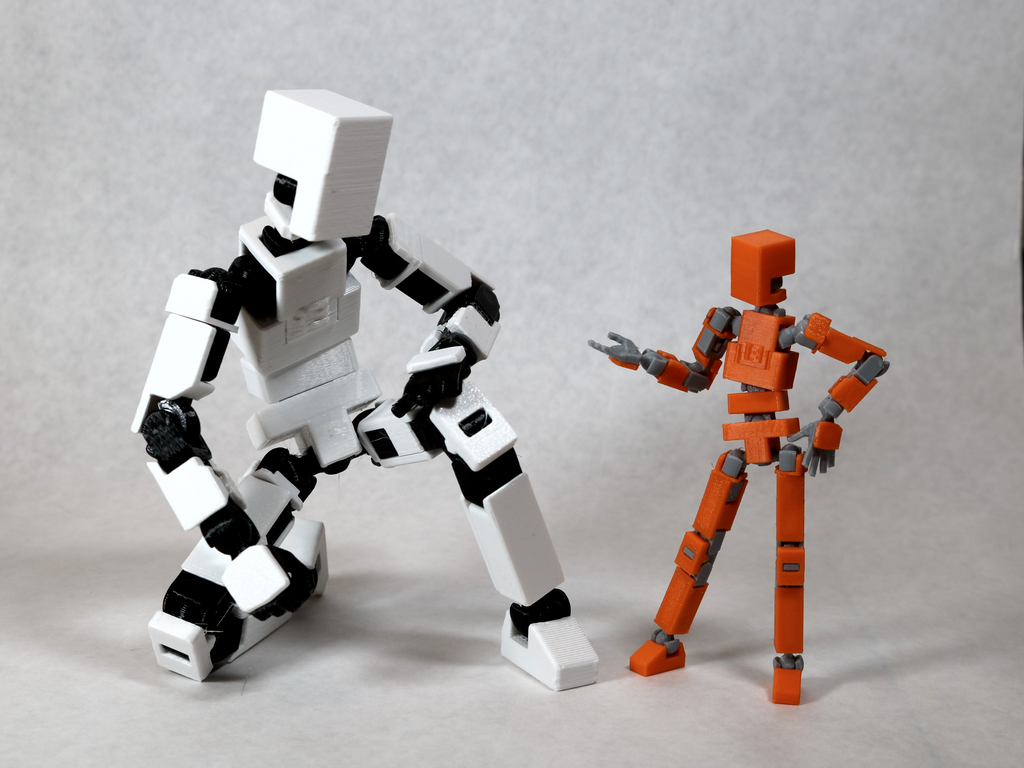 LUCKY 13 Printable Jointed Figure