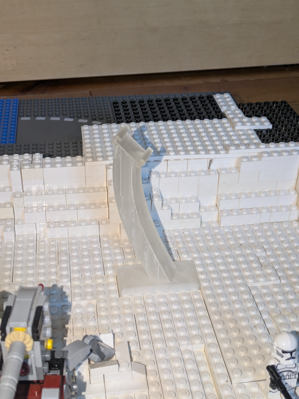 starwars brick spaceship stand for build Plates