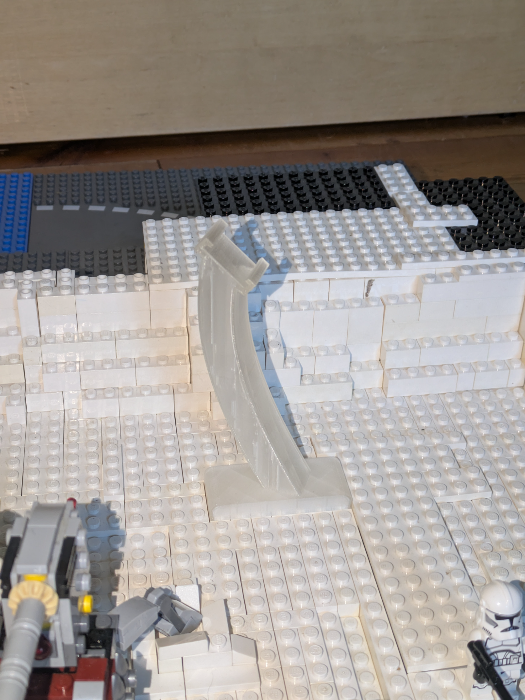 starwars brick spaceship stand for build Plates
