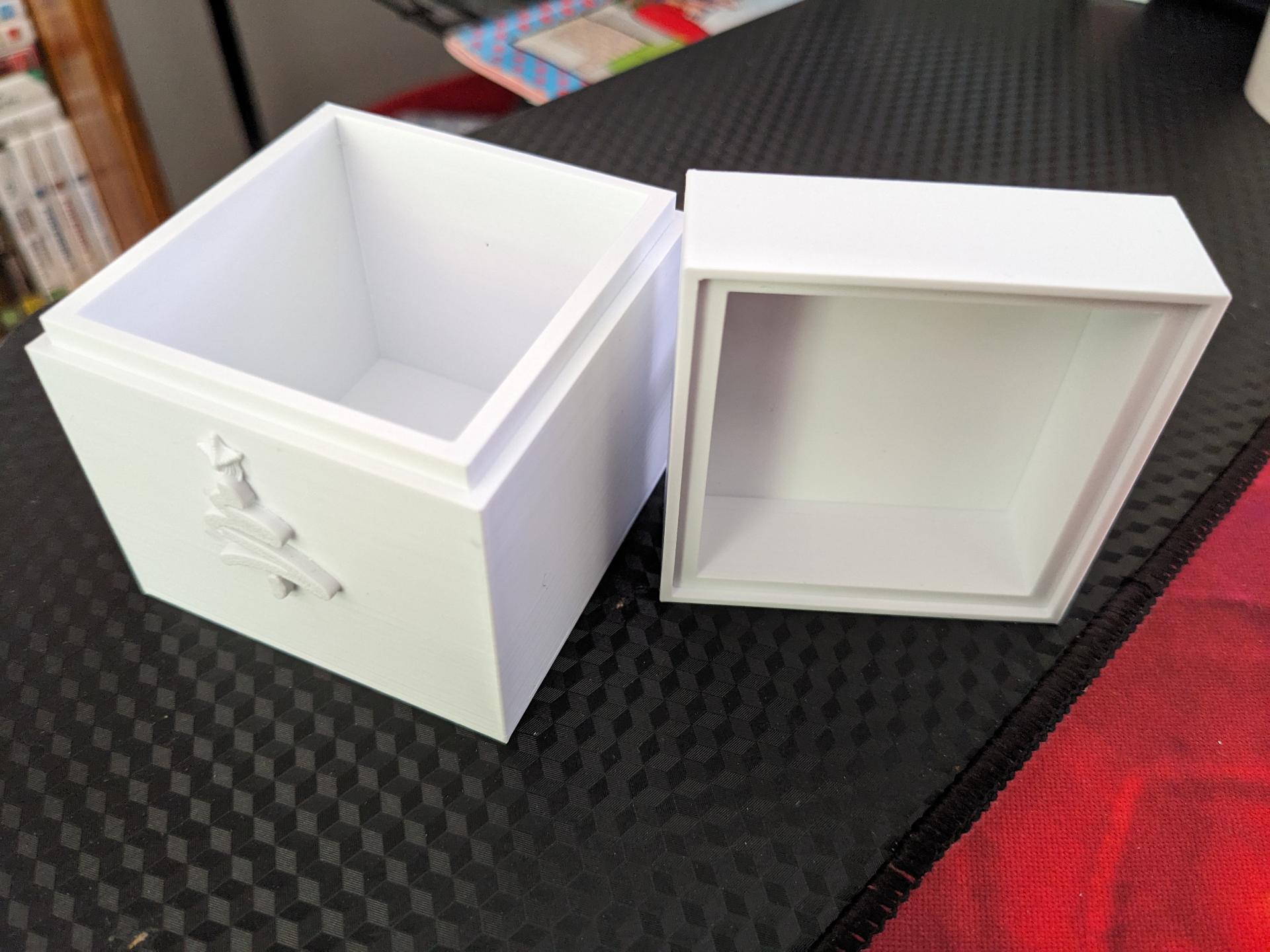 Christmas Gift Box with Removable Lid