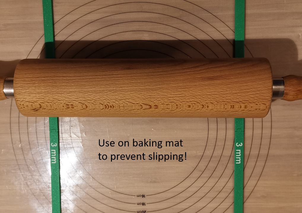 Spacing Sticks for Rolling Pin