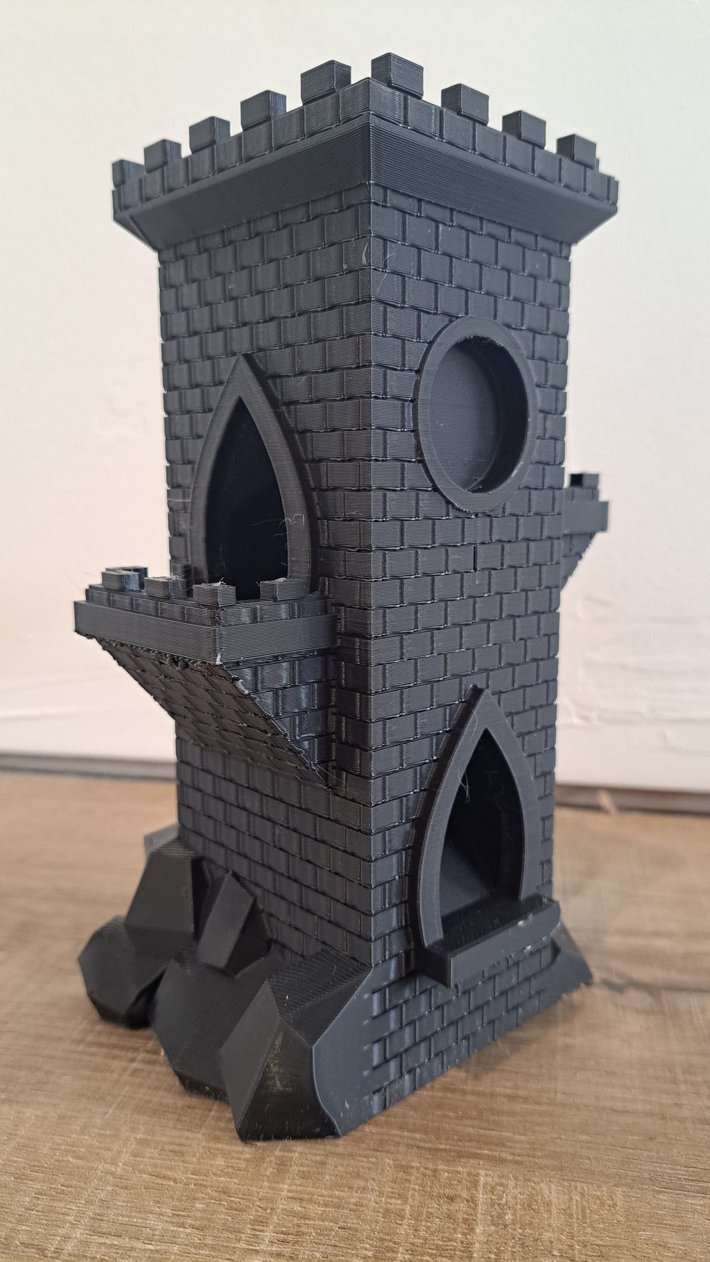 Castle Dice Tower for Tabletop RPGs