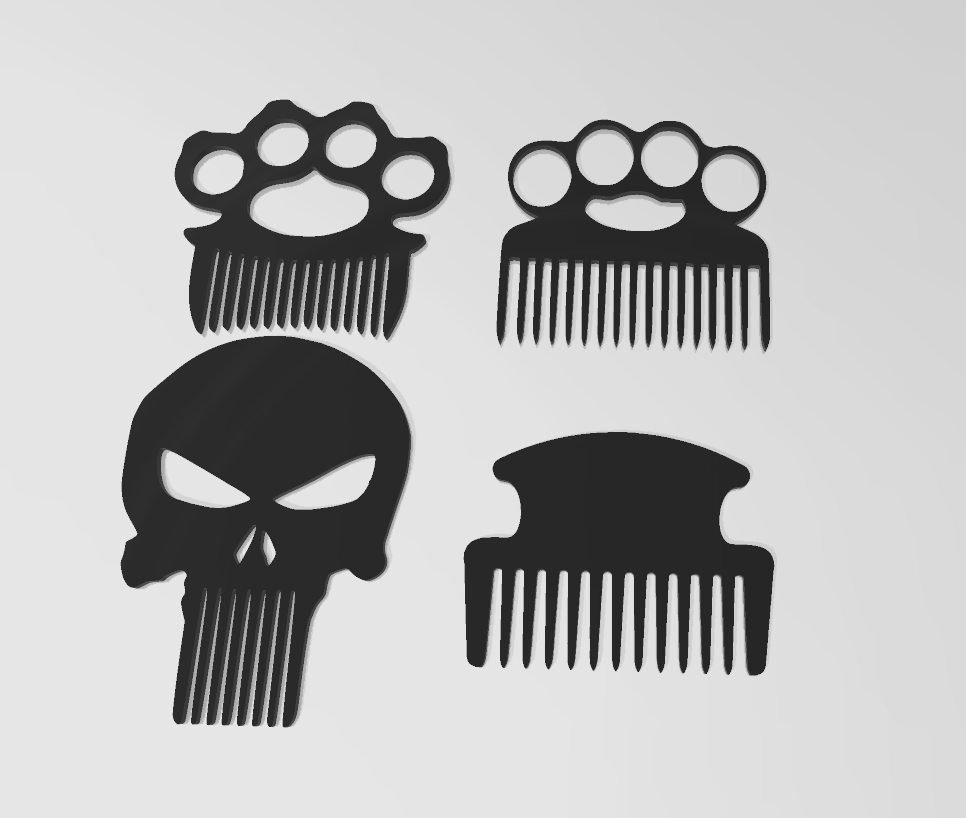 Beard Combs Set