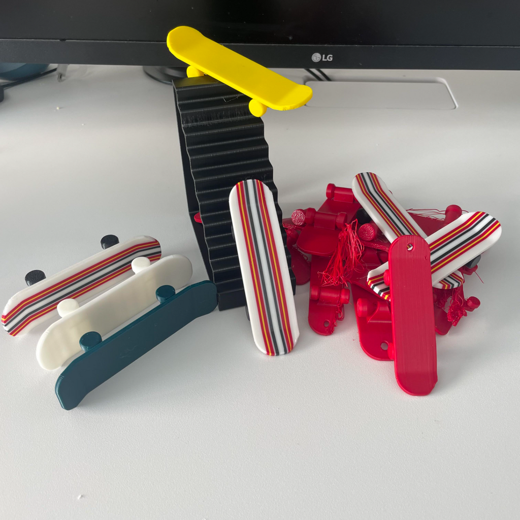 PiPBoard Print-in-Place Fingerboard (Two Sizes + Stairs)