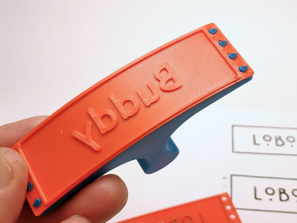 Rubber Stamp (Customizable in Slicer)
