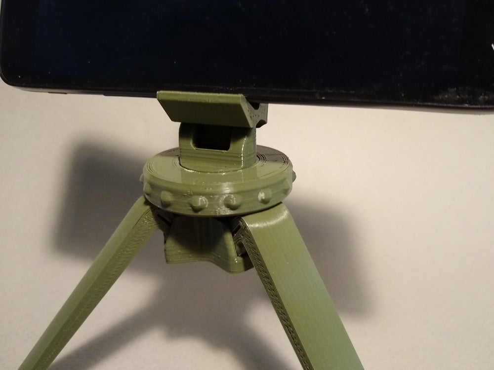 Phone Tripod (Improved, Tilts to Any Angle)