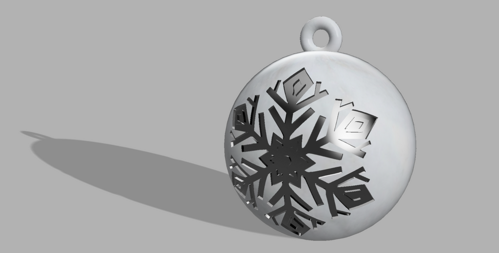 Snowflake Ornament (Detailed)