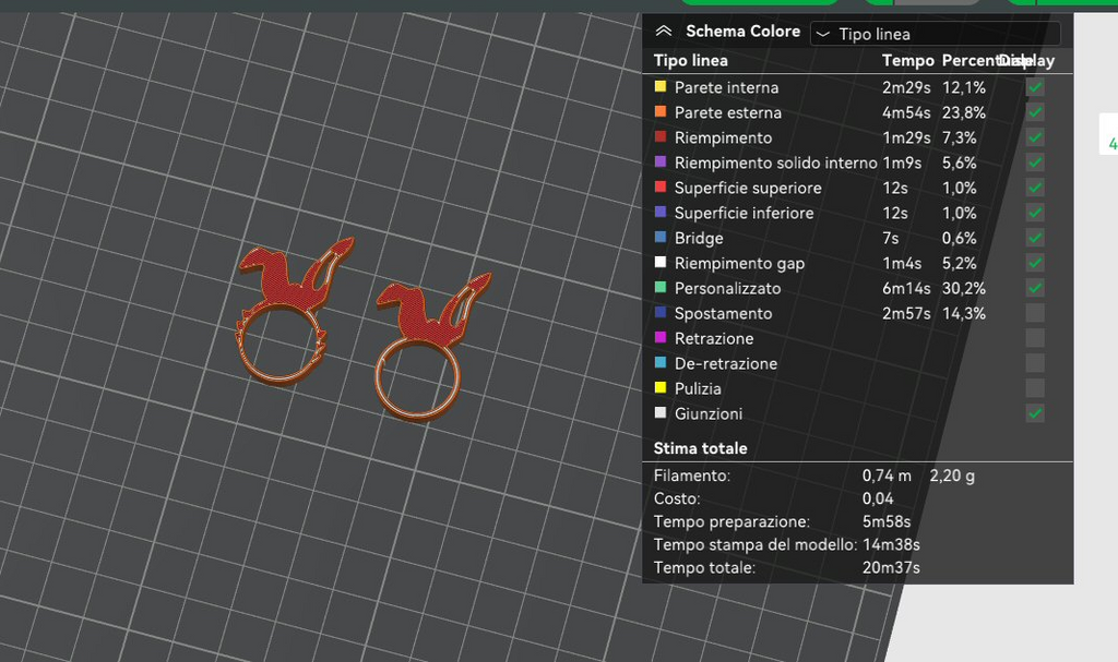 Bunny girl ring - 2 model